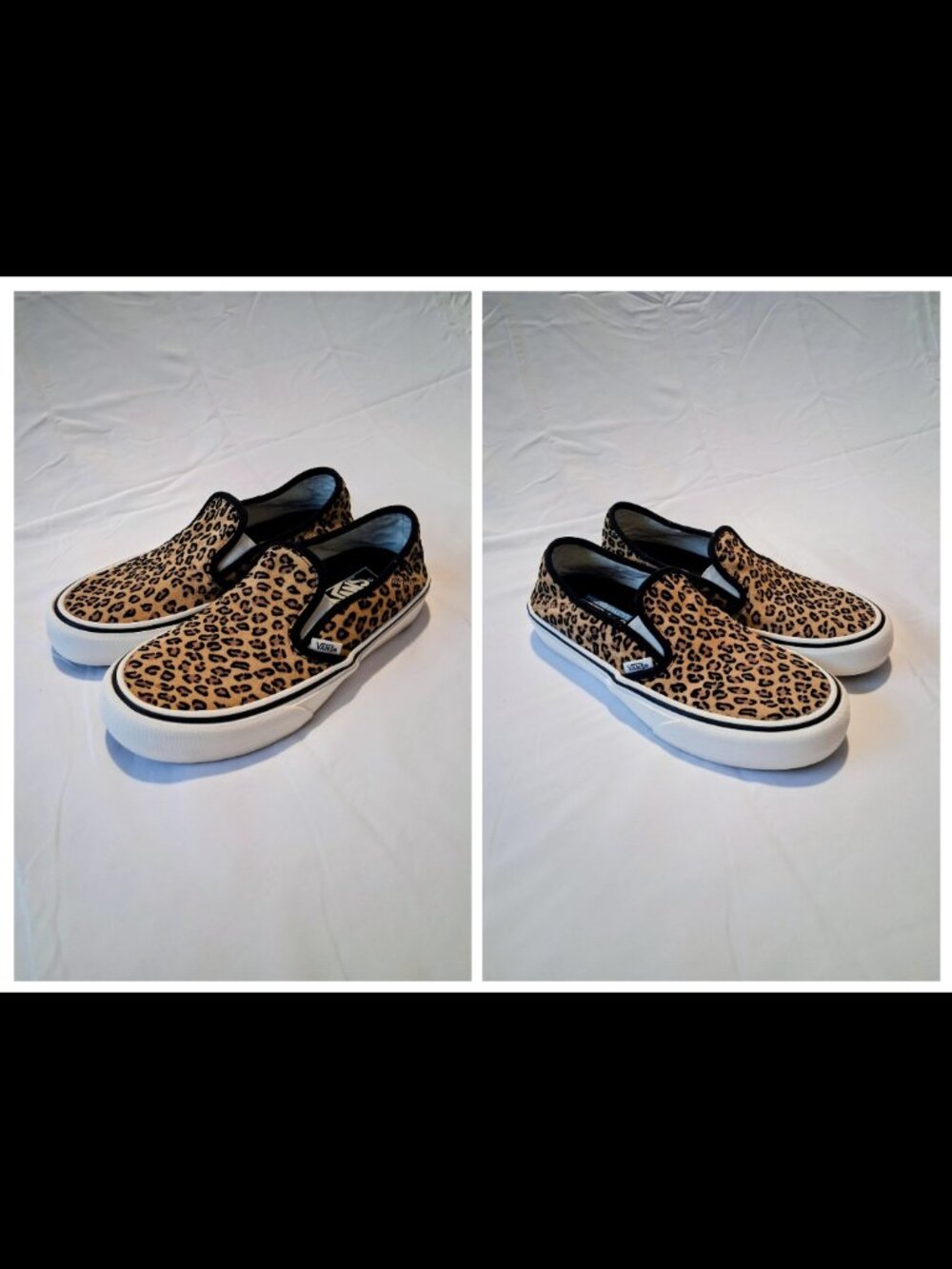 Vans Slip-on UltraCush Canvas Leapard Print Skate Shoe. - Picture 9 of 10